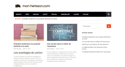 Desktop Screenshot of mon-herisson.com